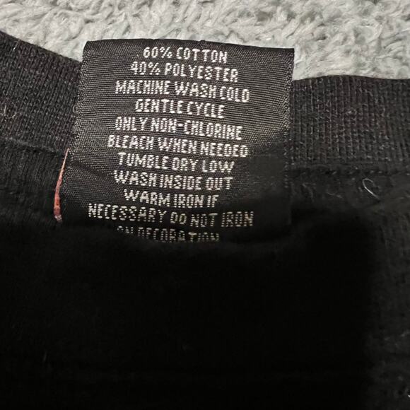 Vintage Y2K Southpole Waffle-knit Thermal Long-sleeve Graphic Shirt Mens Large - Picture 5 of 7